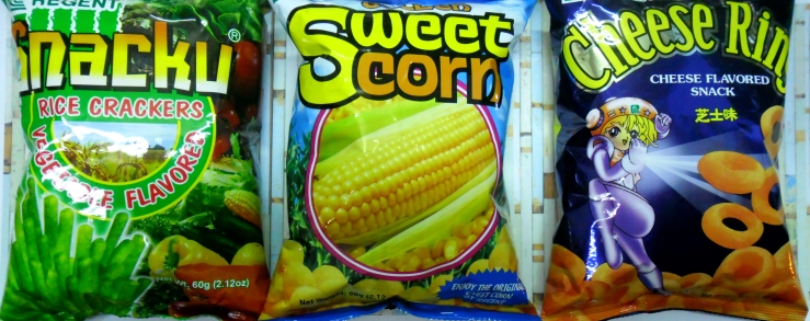 Snacku, Sweet Corn, and Cheese Ring